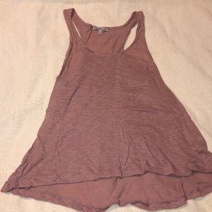 Pink/purple High low tank top